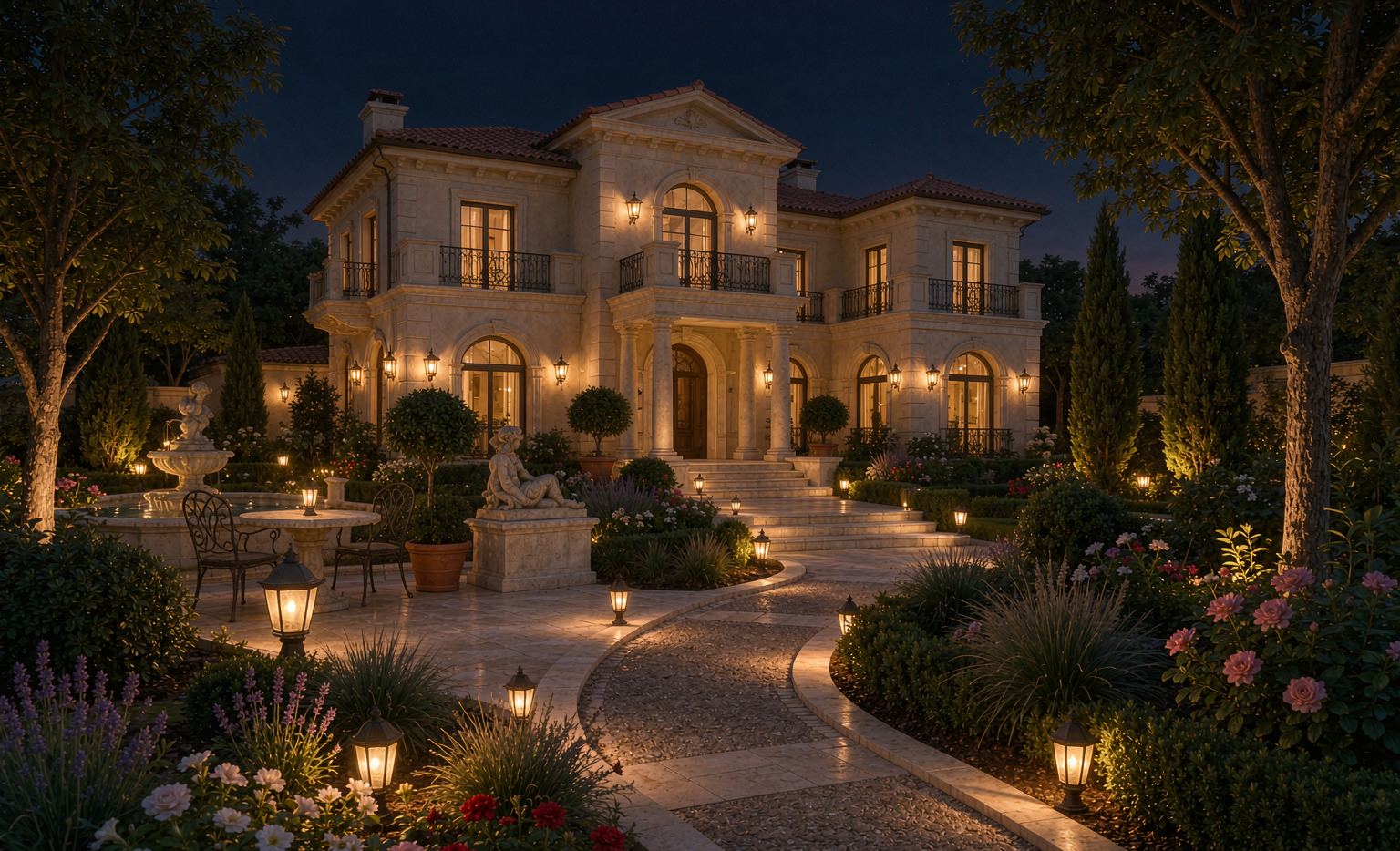 Garden lighting application