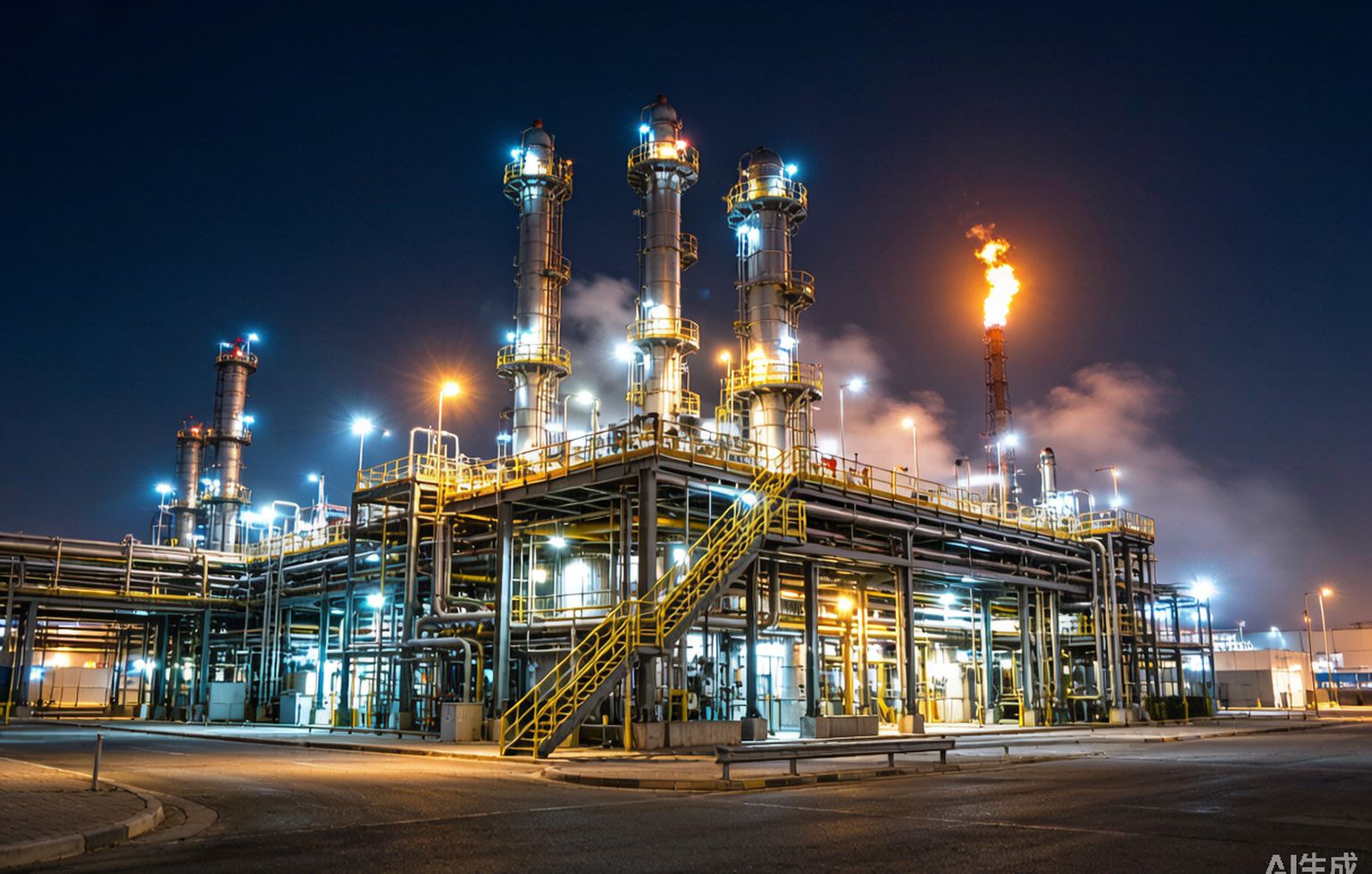 Gulf Refinery explosion-proof lighting